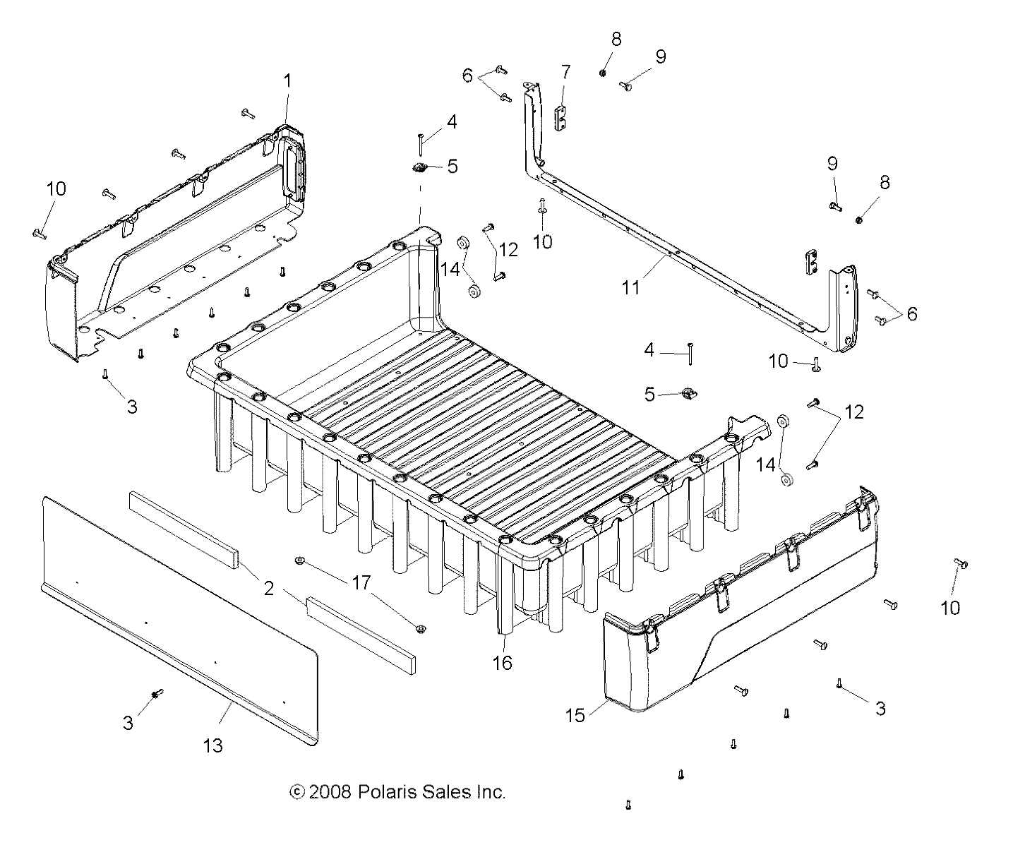 BODY, BOX ASM. - R09WH68AC/AG/AH/AL/AR/AZ (49RGRBOX097006X6)